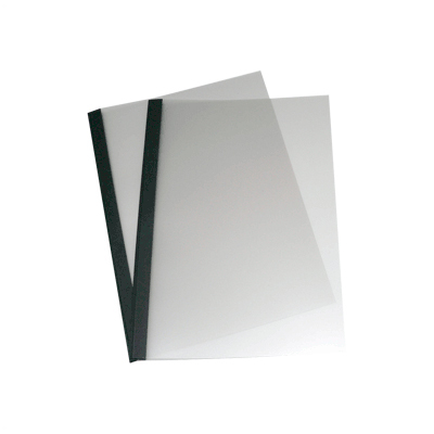 180 double frosted thermal document covers black a4 portrait document covers