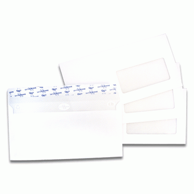 Boîte de 500 enveloppes commerciales en velin blanc 162 x 229 (C5)