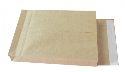 50 Pochettes kraft armé - 260 x 330 - soufflet 50 mm (C4)