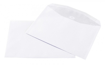 1000 enveloppes 162x229mm sans fenêtre fond gris patte trapèze LA COURONNE