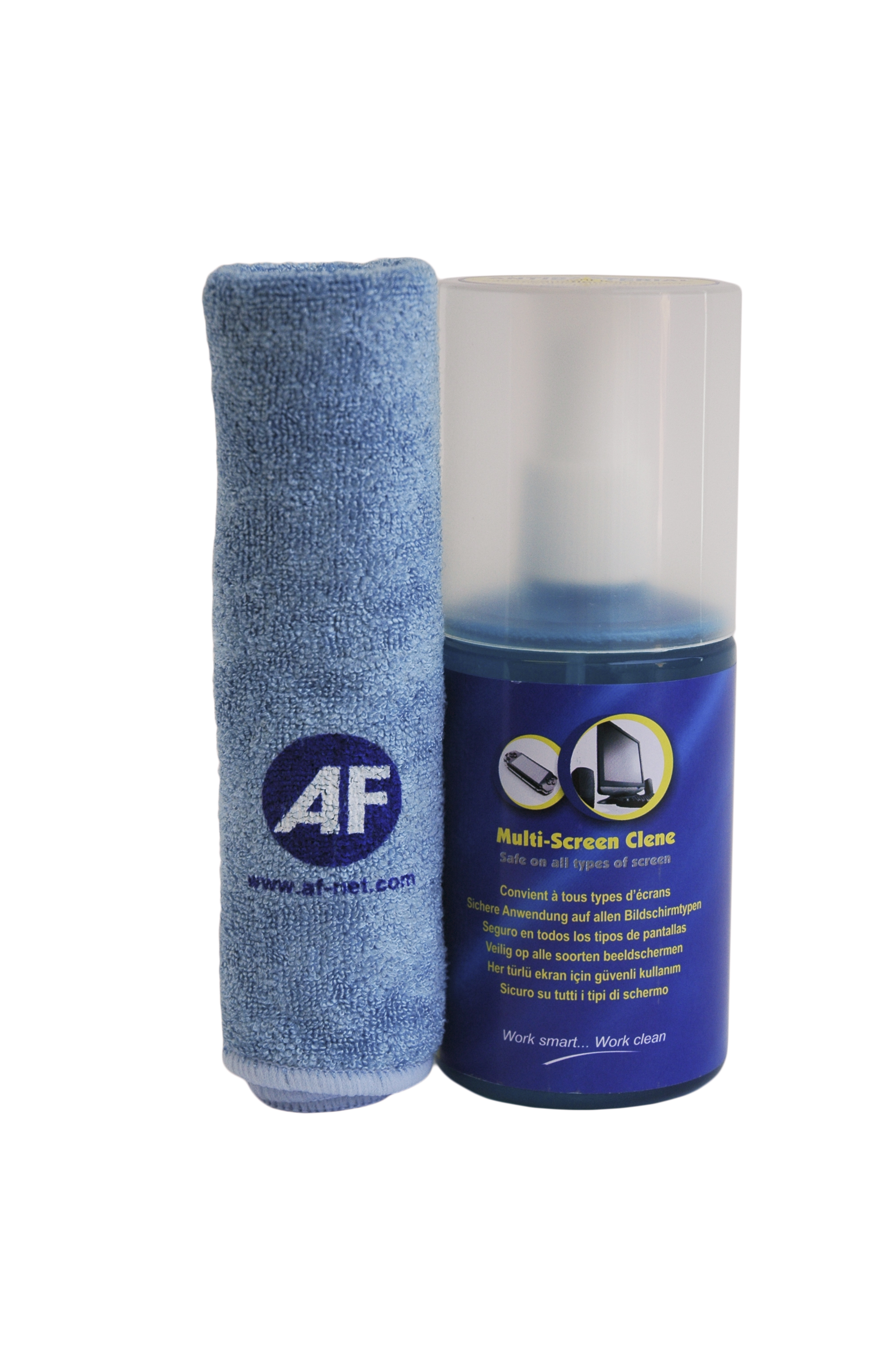 DauMeiQH Spray Nettoyant Écran + Lingettes Microfibre - Kit Pour TV, Ordinateur, IPhone, MacBook