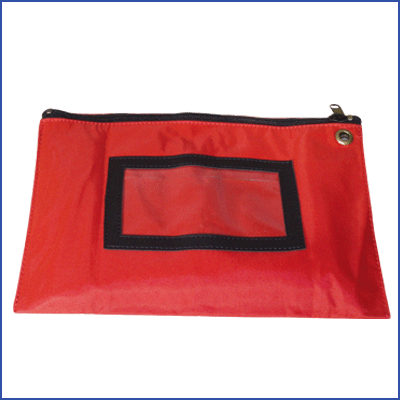 Pochettes de caisse rouge L27xH19cm